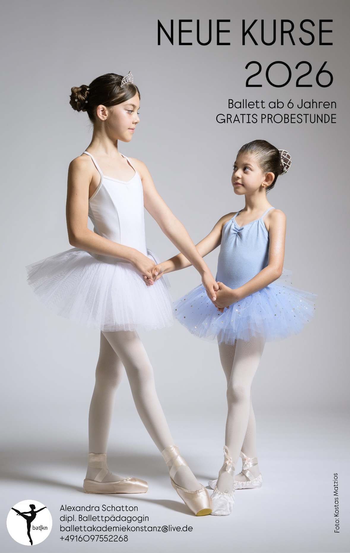 Neue Kurse an bei der Ballettakademie am Theater Konstanz 