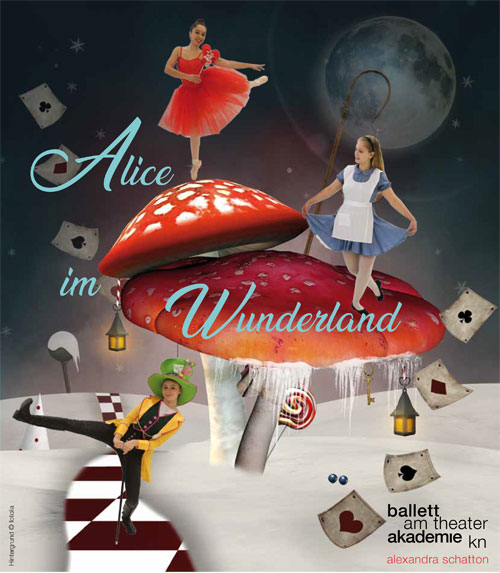 Ballettakademie am Theater Konstanz, Alice im Wunderland, Leitung Alexandra Schatton