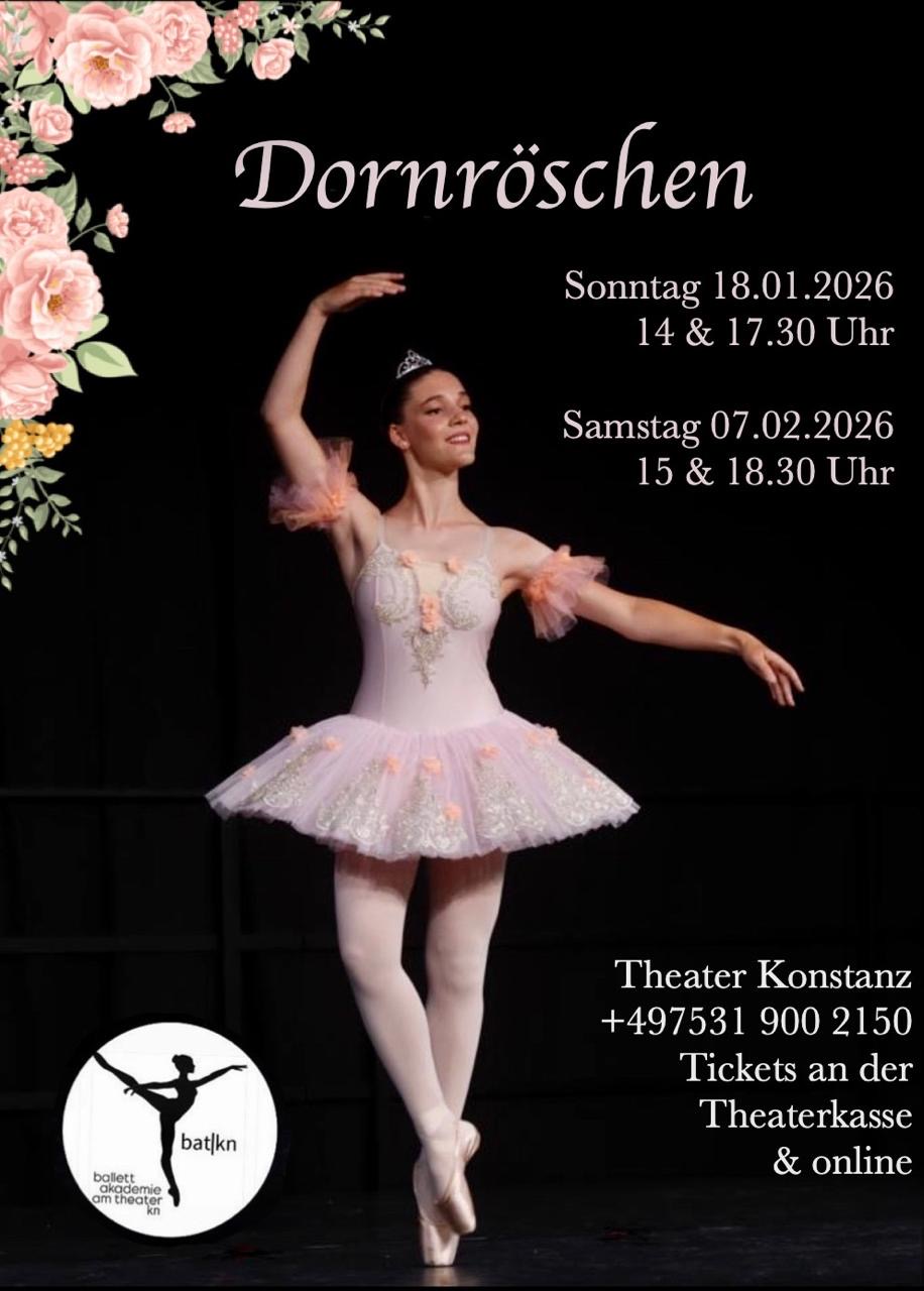 Ballettakademie am Theater Konstanz. Dornröschen